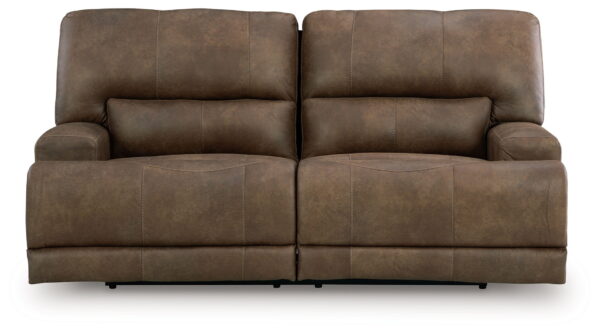 Beckley Place - Earth - 2 Seat Power Reclining Sofa With Adjustable Headrest - Image 3
