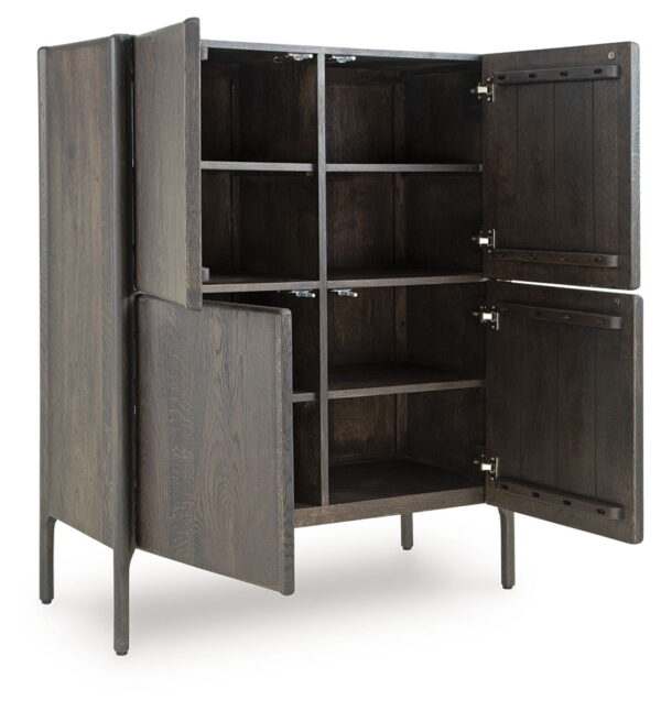 Orsonal - Espresso Brown - Accent Cabinet - Image 2