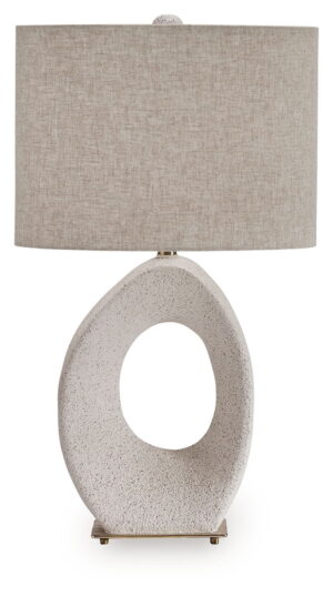 Trentlen - Cream / Gold Finish - Paper Table Lamp