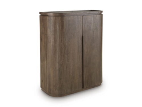 Landermont - Medium Brown - Bar Cabinet