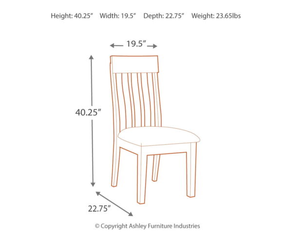Ralene - Medium Brown - Dining UPH Side Chair (Set of 2) - Image 3