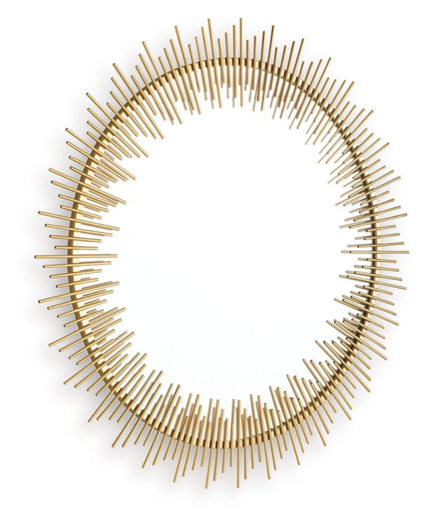 Wainport - Gold Finish - Accent Mirror - Image 4