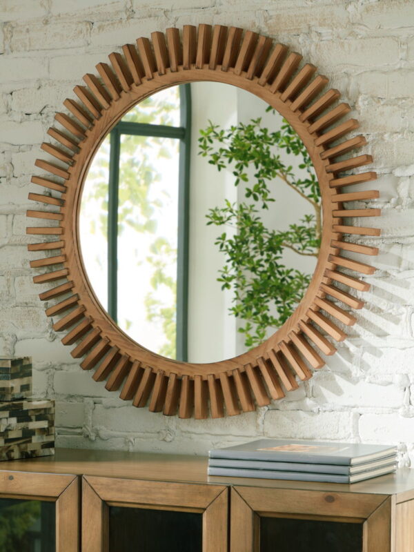 Tedwell - Brown - Accent Mirror - Image 3