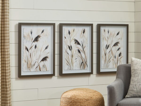 Honslow - Brown / Black / White - Wall Art Set (Set of 3) - Image 2