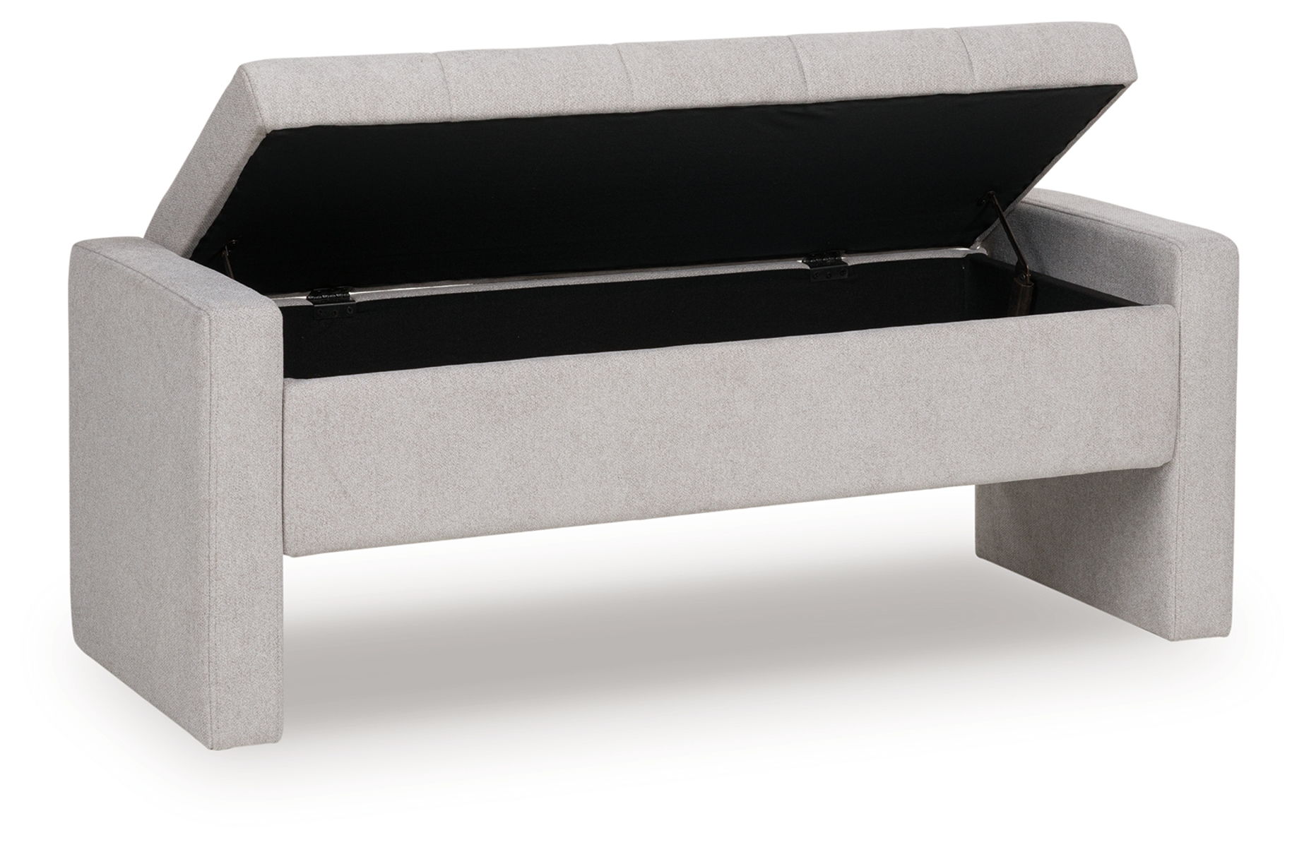 Akselman - Gray - Storage Bench - Image 2
