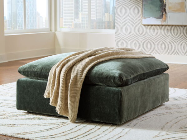 Carriage View - Jade - Oversized Accent Ottoman - Image 4