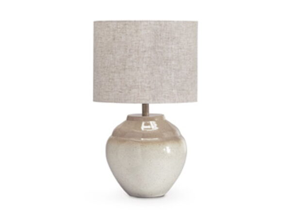Waldish - Cream / Beige - Metal Table Lamp