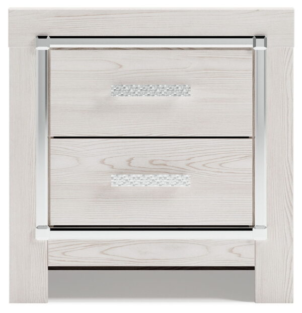 Altyra - White - Two Drawer Night Stand - Image 4