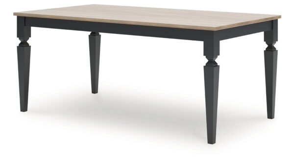 Brenkerton - Grayish Brown / Black - Rectangular Dining Room Table - Image 3