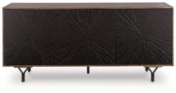 Lavinmont - Multi Brown - Accent Cabinet - Image 2