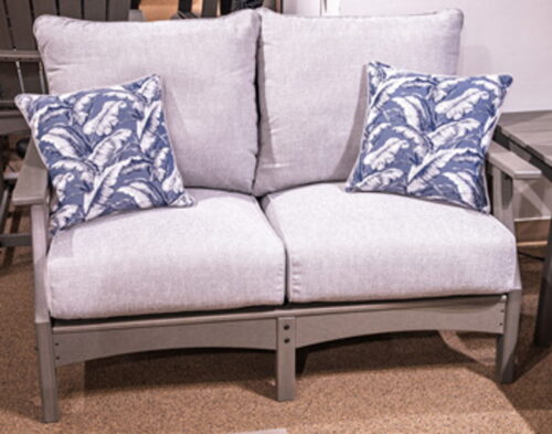 Cove Beach - Gray - Loveseat With Cushion