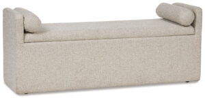 Galliden - Beige - Large Upholstered Dining Room Bench
