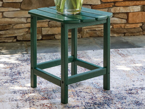 Sundown Shores - Green - Rectangular End Table - Image 2