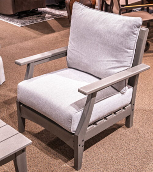 Cove Beach - Gray - Lounge Chair With Cushion (Set of 2)