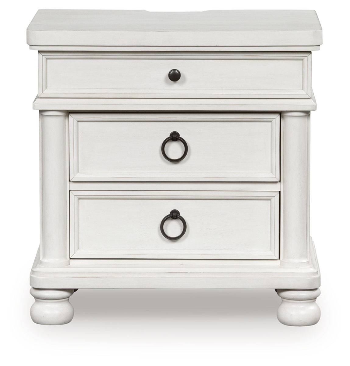 Rowlenstown - Three Drawer Night Stand - Image 4