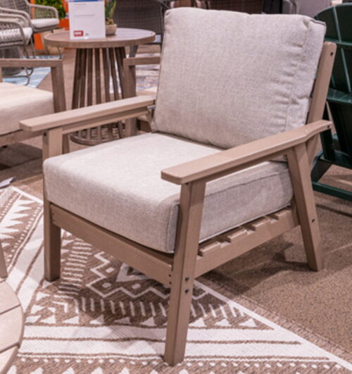 Grover Beach - Driftwood - Lounge Chair With Cushion (Set of 2)