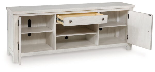 Robbinsdale - Antique White - Extra Large TV Stand - Image 4