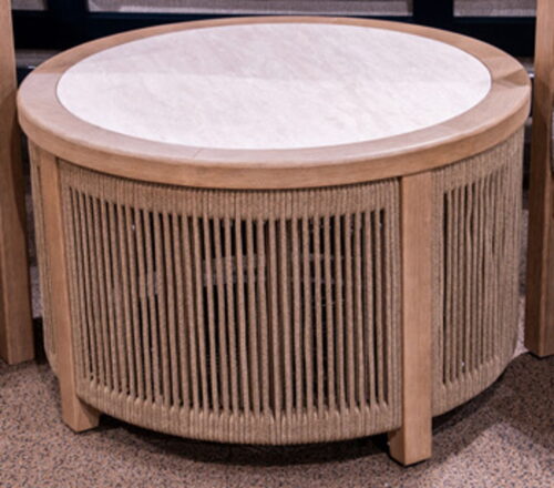 Spooners Cove - Beige - Round Cocktail Table