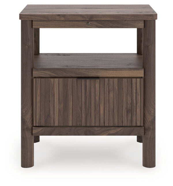 Pamytta - Brown - One Drawer Night Stand - Image 3