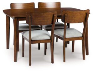 Tameride - Brown - Dining Room Table Set (Set of 5)