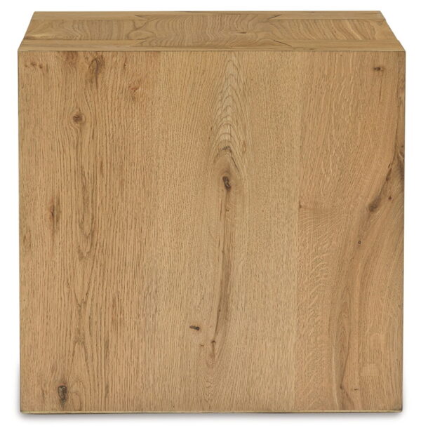 Bracken - Light Brown - Square End Table - Image 3