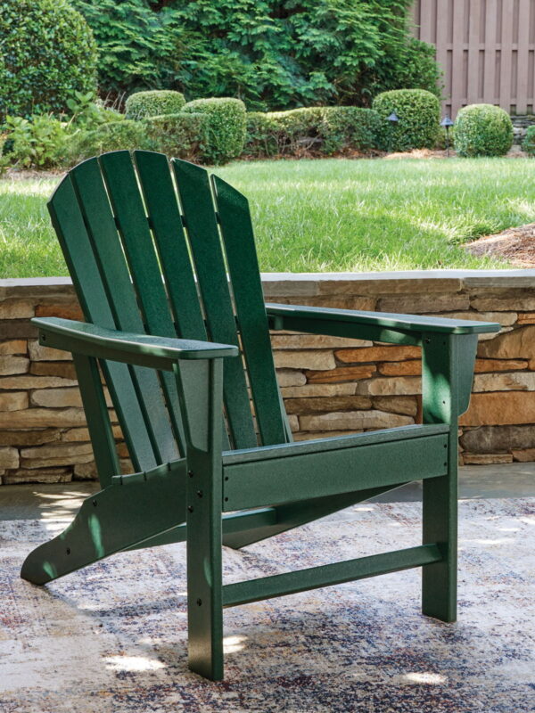 Sundown Shores - Green - Adirondack Chair - Image 4