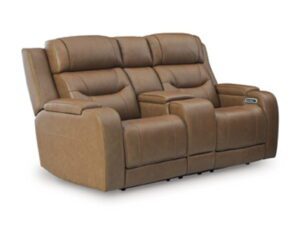 Knightington - Power Reclining Loveseat With Audio Seating