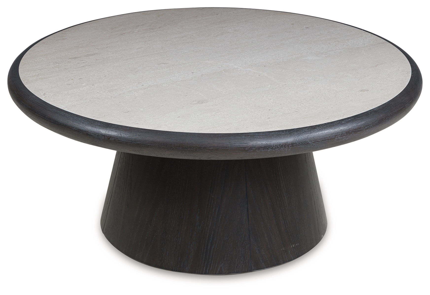 Bracken - French Black - Round Cocktail Table - Image 4