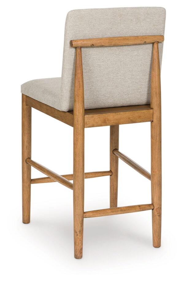Isanti - Light Brown - Upholstered Barstool (Set of 2) - Image 2