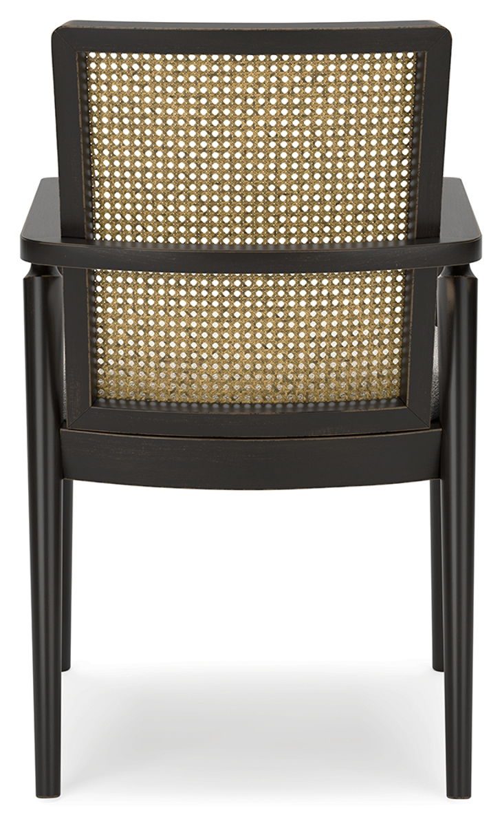 Galliden - Black - Dining Upholstered Arm Chair (Set of 2) - Image 4