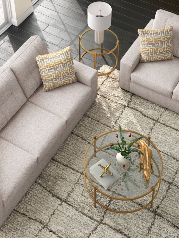 Pearlox - Gold - Occasional Table Set (Set of 3) - Image 2