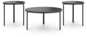 Dorylin - Black - Occasional Table Set (Set of 3)