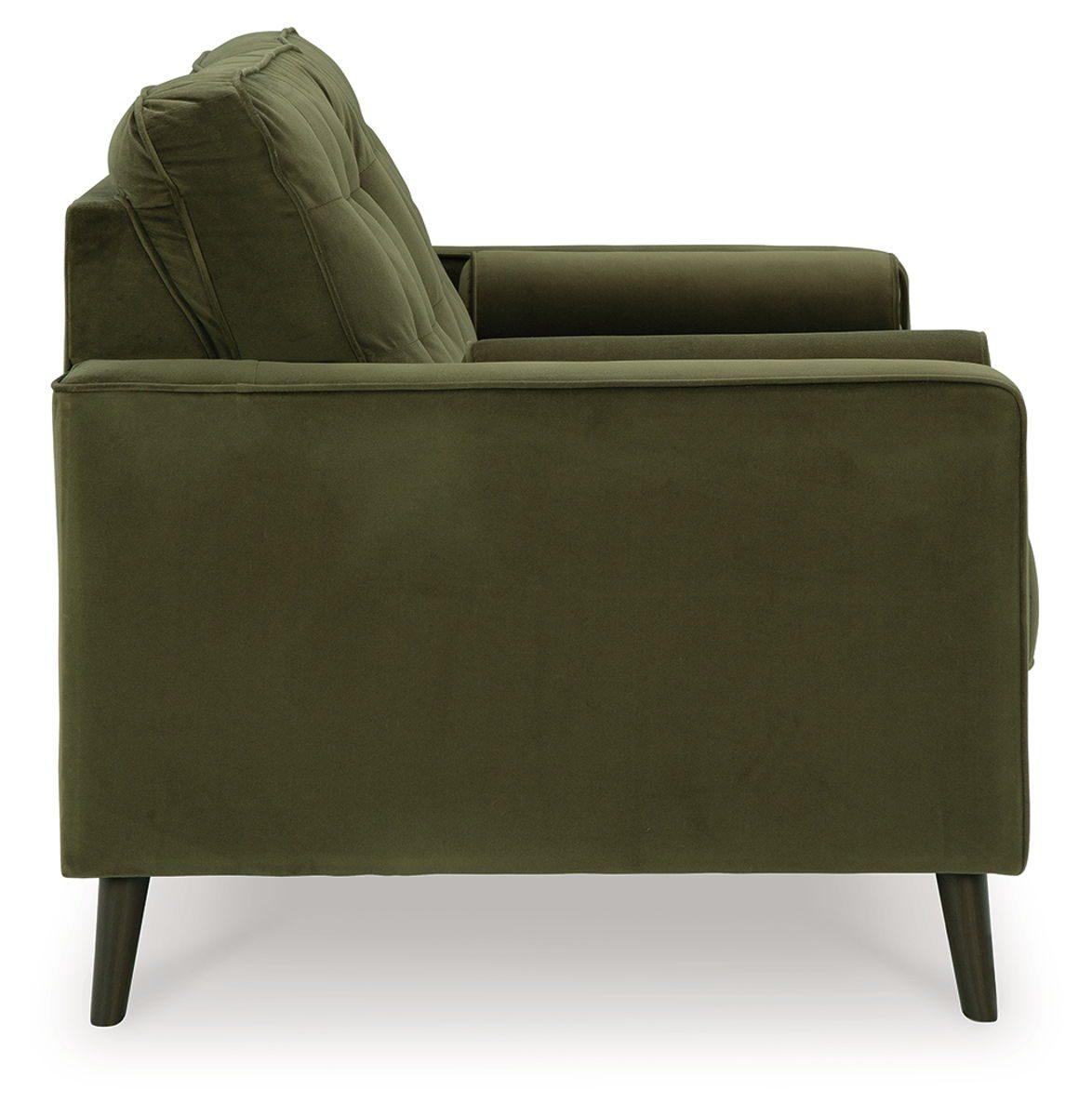 Reveon Lakes - Olive - Loveseat - Image 4